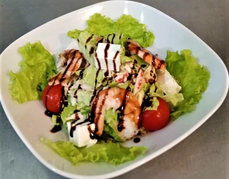 Menu55 - Цезарь с креветками