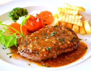 Menu55 - Мясо по-французски с картофелем фри