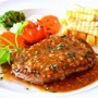 Menu55 - Мясо по-французски с картофелем фри