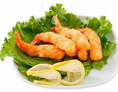 Menu55 - Креветки в темпуре с соусом