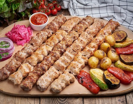 Menu55 - Ассорти люля-кебаб на доске
